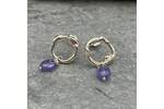 Tanzanite earrings