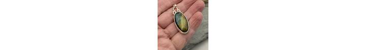 Labradorite pendant 4