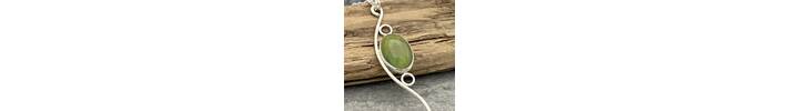 Green garnet pendant 3