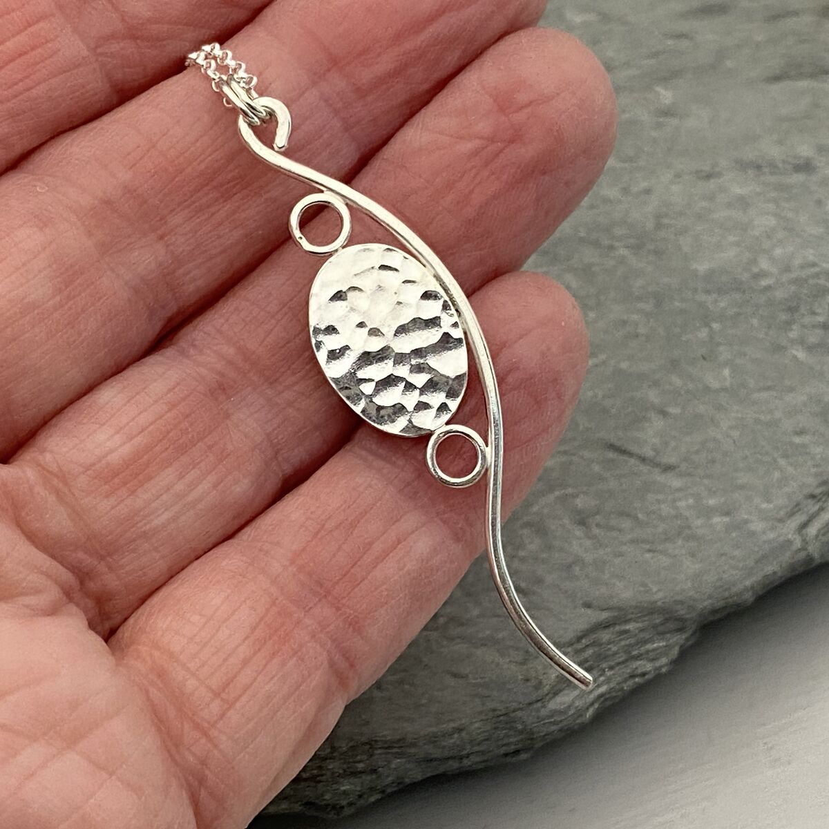 Green garnet pendant 5