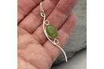 Green garnet pendant 6