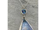 Shattuckite and Topaz pendant 4