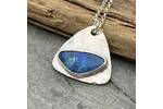Blue Australian Opal pendant