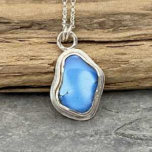 This is a picture of a turquoise necklace