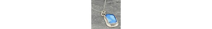 Rare blue turquoise pendant 3