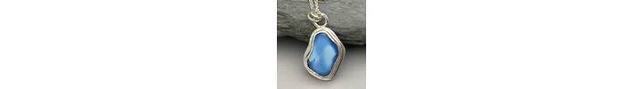 Rare blue turquoise pendant 4