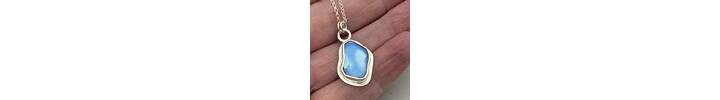 Rare blue turquoise pendant 5