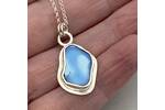 Rare blue turquoise pendant 5