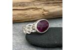 Ruby and silver ring 3