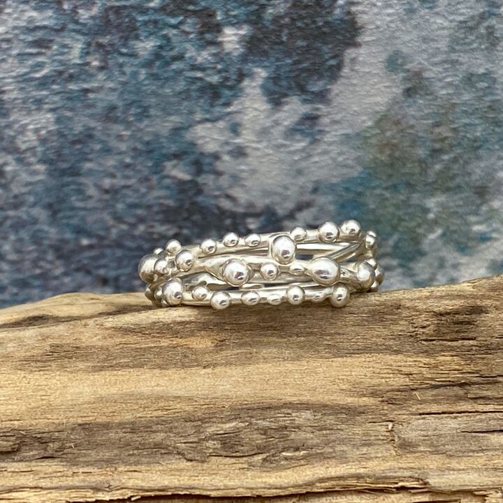 Silver wrap around ring 3