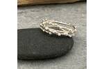 Silver wrap around ring 5
