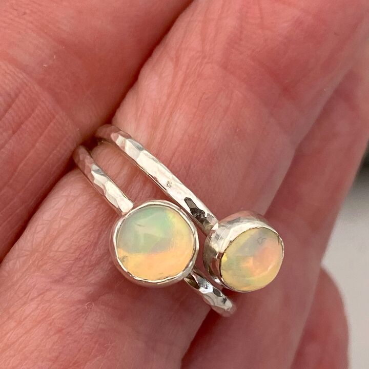 Double Opal ring 3