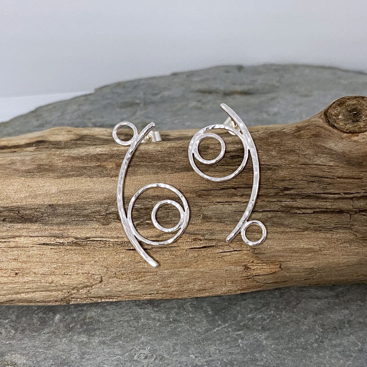 Asymmetrical stud earrings 6 Asymmetrical stud earrings 6