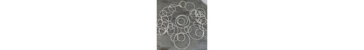 Big round links chain necklace