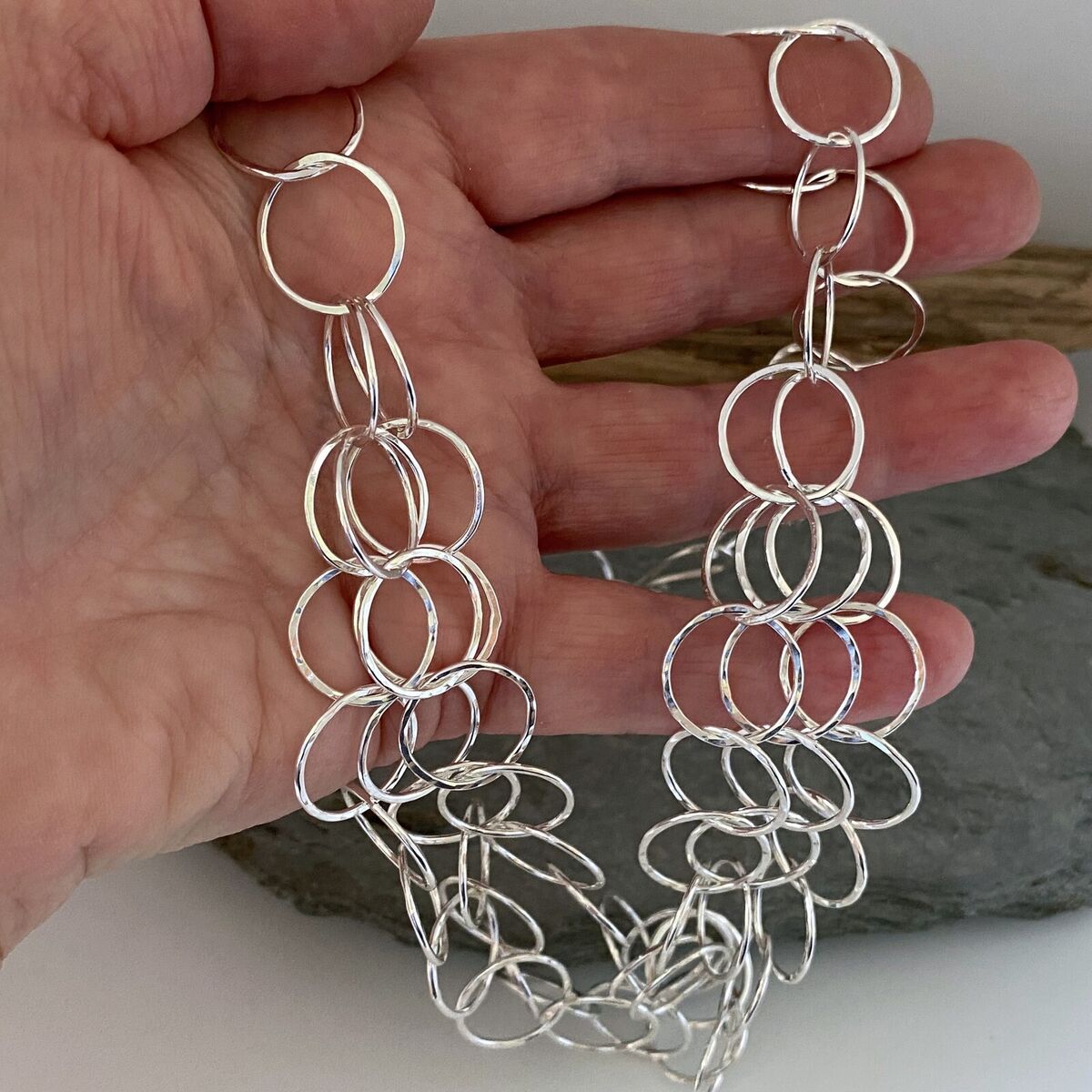 Layered chain necklace 2 Layered chain necklace 2