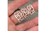 Wide organic oceanic ring band 9