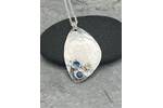 Trio of sapphires pendant  2