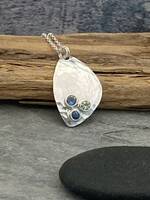 Trio of sapphires pendant  3