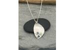Trio of sapphires pendant 4