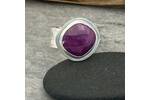 Purple Sapphire statement ring 3