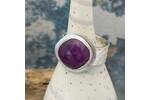 Purple Sapphire statement ring