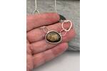 Brown sapphire necklace 3