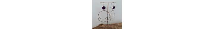 Amethyst earrings 3