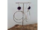 Amethyst earrings 3