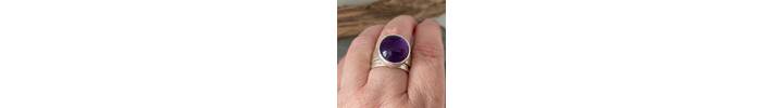 Amethyst ring 6