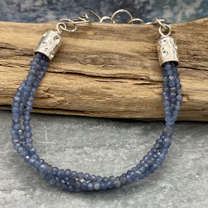 Blue sapphire bracelet 2