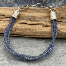 Blue sapphire bracelet 2