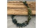 Green and blue sapphire bead bracelet 2