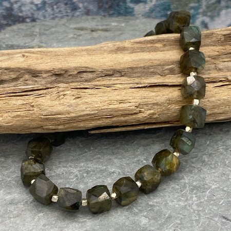 Green Labradorite bracelet