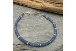 Light blue natural gemstones bracelet 3