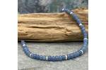 Light blue natural gemstones bracelet