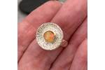 Solid Ethiopian opal ring 5