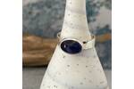 Blue gemstone ring