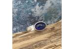 Blue gemstone ring 2