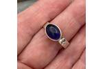 Blue gemstone ring 6