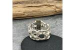 Bold kyanite and silver ring 6