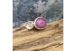 Pink sapphire ring