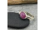 Pink sapphire ring 5