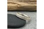 Chunky silver ring band 3