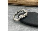 Organic granulated sea foam ring 9