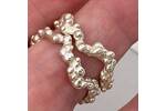 Organic granulated sea foam ring