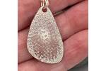Blue Peruvian Opal pendant 4