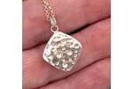 Blue Trolleite gem necklace 4