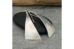 Triangular beach themed earrings 3
