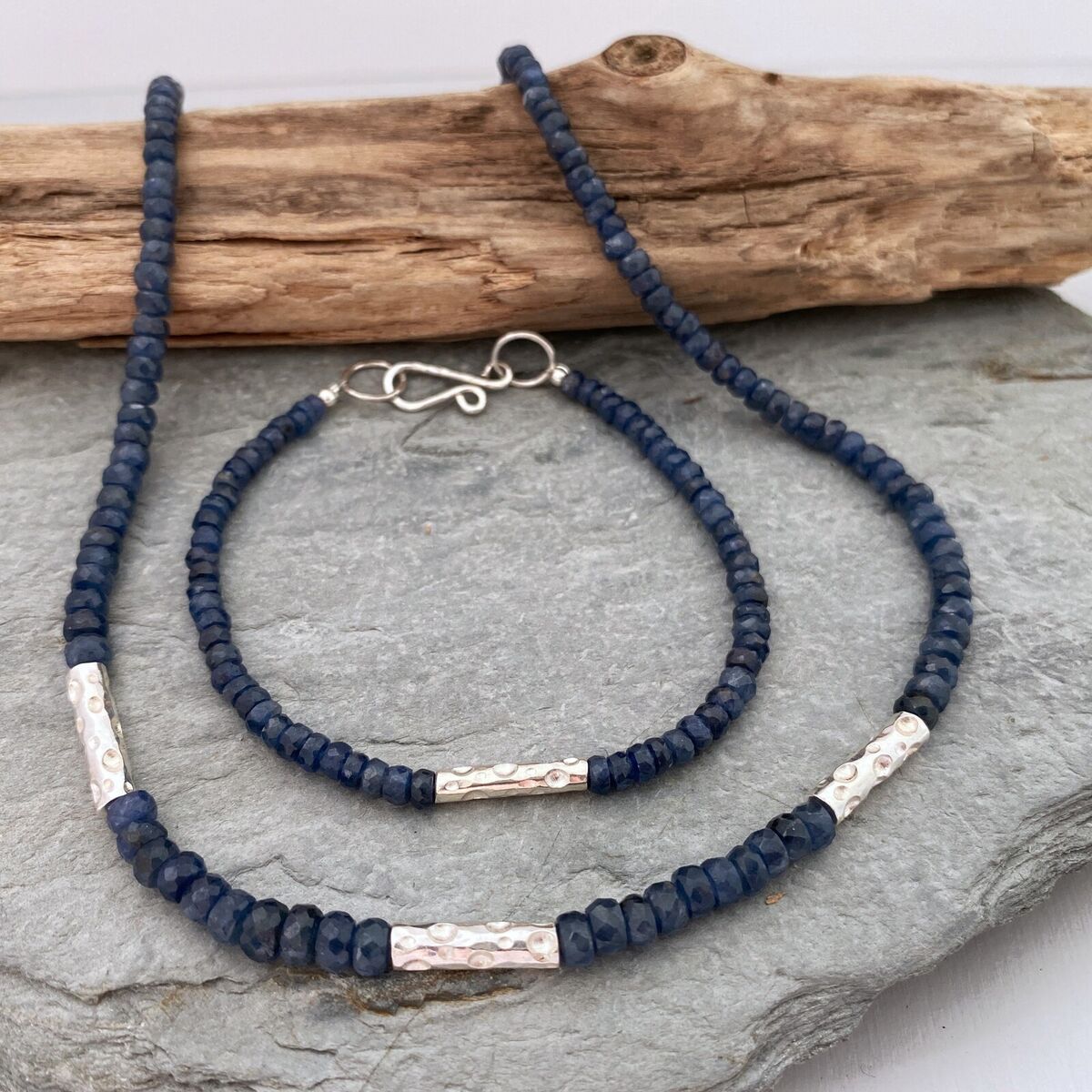 Blue sapphire necklace 4