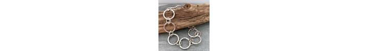 Chunky silver chain bracelet 5